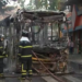 Após roubo, ônibus é incendiado por criminosos em bairro de Salvador