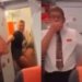 Casal é flagrado fazendo sexo em banheiro de avião durante voo