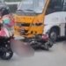 Homem morre após acidente entre motocicleta e micro-ônibus em Salvador