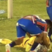 Jogador do Maranhão comete pênalti bizarro ao comemorar defesa do goleiro