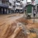 Tubulação rompe em Santa Cruz e ônibus param de circular