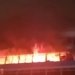 Incêndio atinge antigo prédio do Colégio Estadual Landulfo Alves