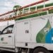 Poste pega fogo e rede elétrica é atingida em Brotas; energia já foi normalizada
