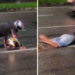 Vídeo flagra acidente de moto na Avenida Paralela; veja