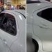 Carro invade loja de conveniência na Avenida Paralela