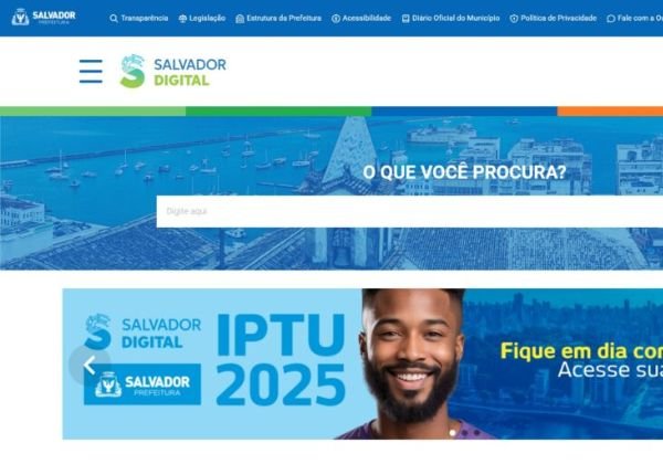 Com 1,3 milhão de cadastros, Salvador Digital concorre ao iBest 2025