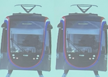 Maioria dos trens do VLT terá as cores da bandeira da Bahia