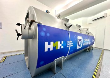 Hospital Municipal do Homem inicia serviço de oxigenoterapia hiperbárica e amplia assistência a pacientes com feridas complexas