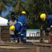 Obras da Ponte Salvador–Itaparica avançam em Vera Cruz com montagem da plataforma que dará suporte à construção sobre o mar